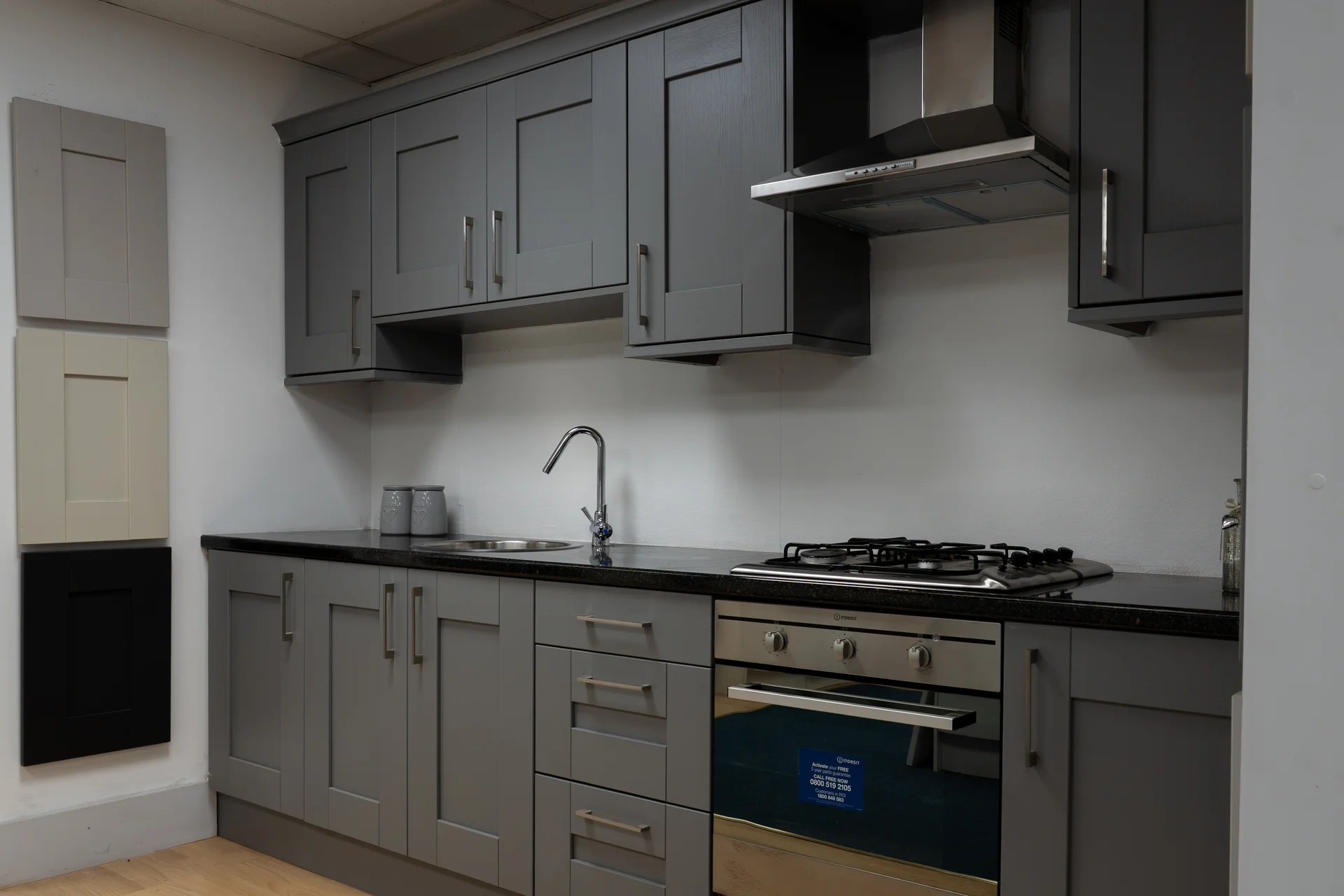 Kitchen display at the Kitchens Direct Belgard showroom